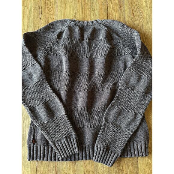 Timberland Vtg Men's Brown Chunky Knit Sweater Size Medium - Picture 5 of 5